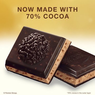 Ferrero Rocher Dark Hazelnut & Crunchy Salted Caramel Chocolate Bar