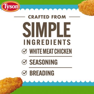 Tyson Lightly Breaded Chicken Strips