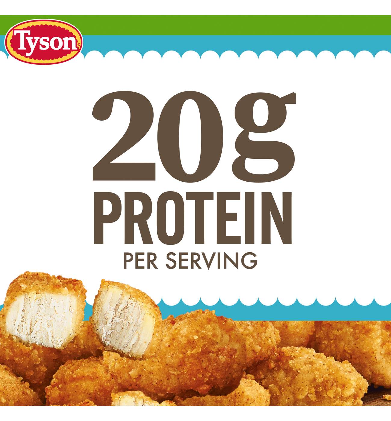 Tyson Lightly Breaded Boneless Chicken Bites; image 4 of 12