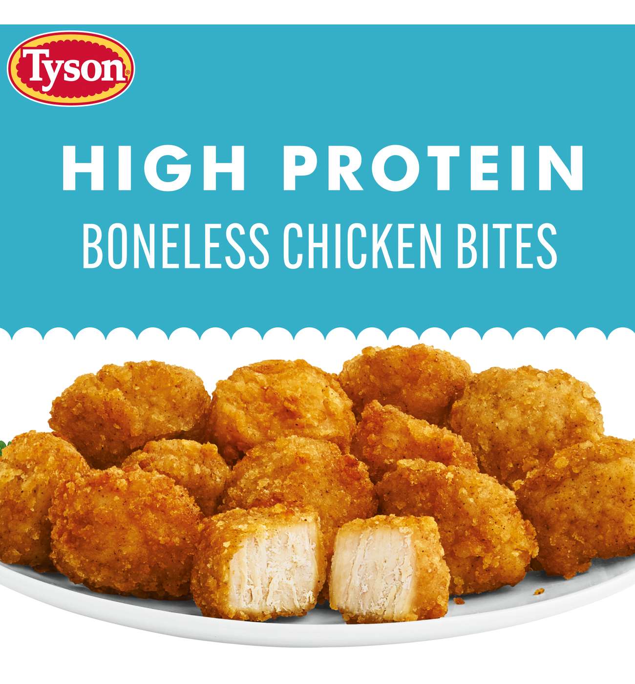 Tyson Lightly Breaded Boneless Chicken Bites; image 12 of 12