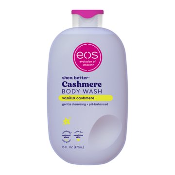 eos Shea Better Cashmere Body Wash - Vanilla Cashmere, 16 oz