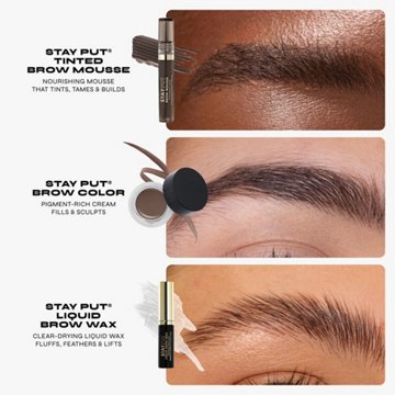 Milani Stay Put Brow Mousse - Tinted 120 Medium Brown