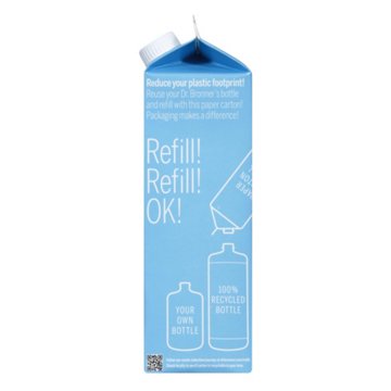 Dr. Bronner's 18-In-1 Hemp Baby Unscented Pure-Castile Soap Refill