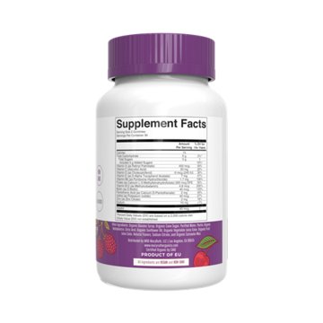 Mary Ruth's Organic Men's Multivitamin Gummies - Cherry & Raspberry