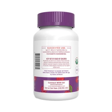 Mary Ruth's Organic Men's Multivitamin Gummies - Cherry & Raspberry