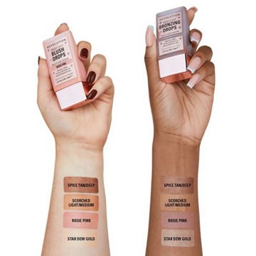 Makeup Revolution Bright Light Glow Drops - Star Dew Gold