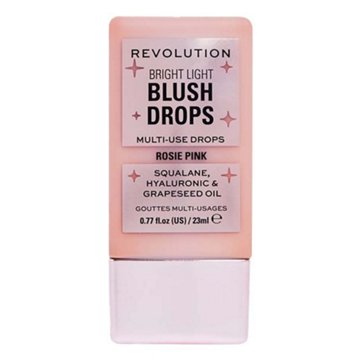 Makeup Revolution Bright Light Blush Drops - Rosie Pink