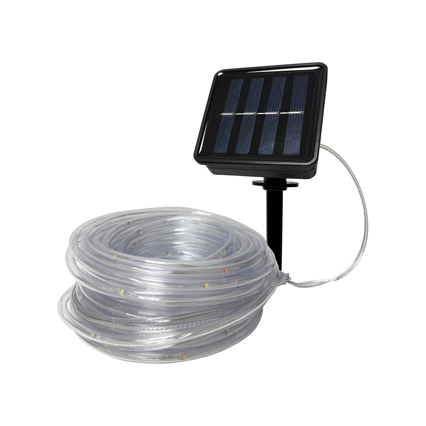 Destination Holiday Multi-Colored Rope Solar Powered Lights - Shop ...