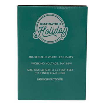 Destination Holiday Texas Flag Light Curtain, 6.5' x 3.2'