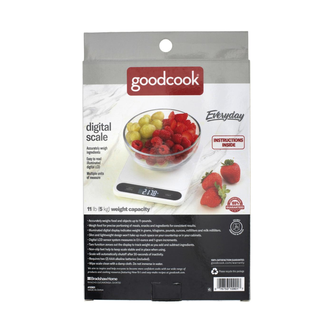 GoodCook Everyday Digital Scale - White; image 2 of 3