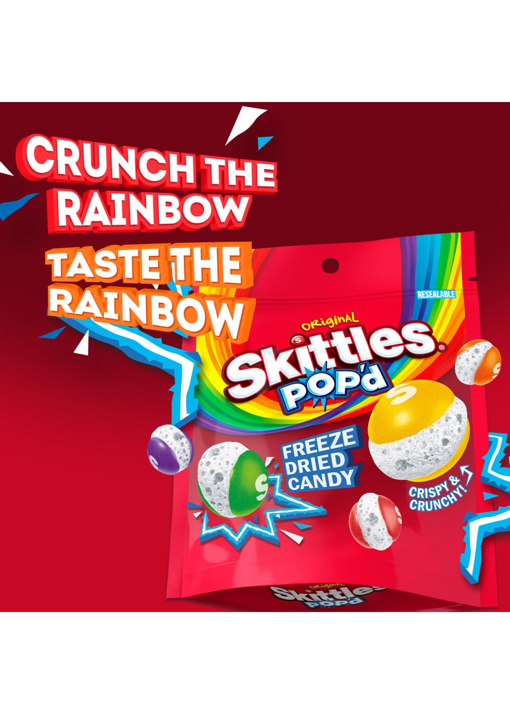 Skittles POP'd Originals Freeze Dried Candy; image 4 of 7