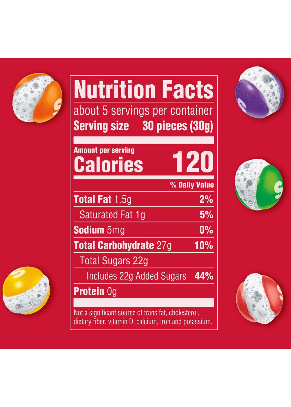 Skittles POP'D Originals Freeze Dried Candy; image 6 of 7