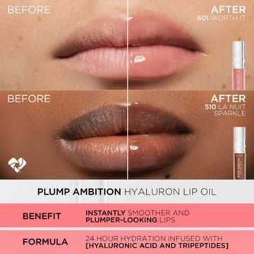 L'Oréal Paris Plump Ambition Lip Gloss - Berry Jolie