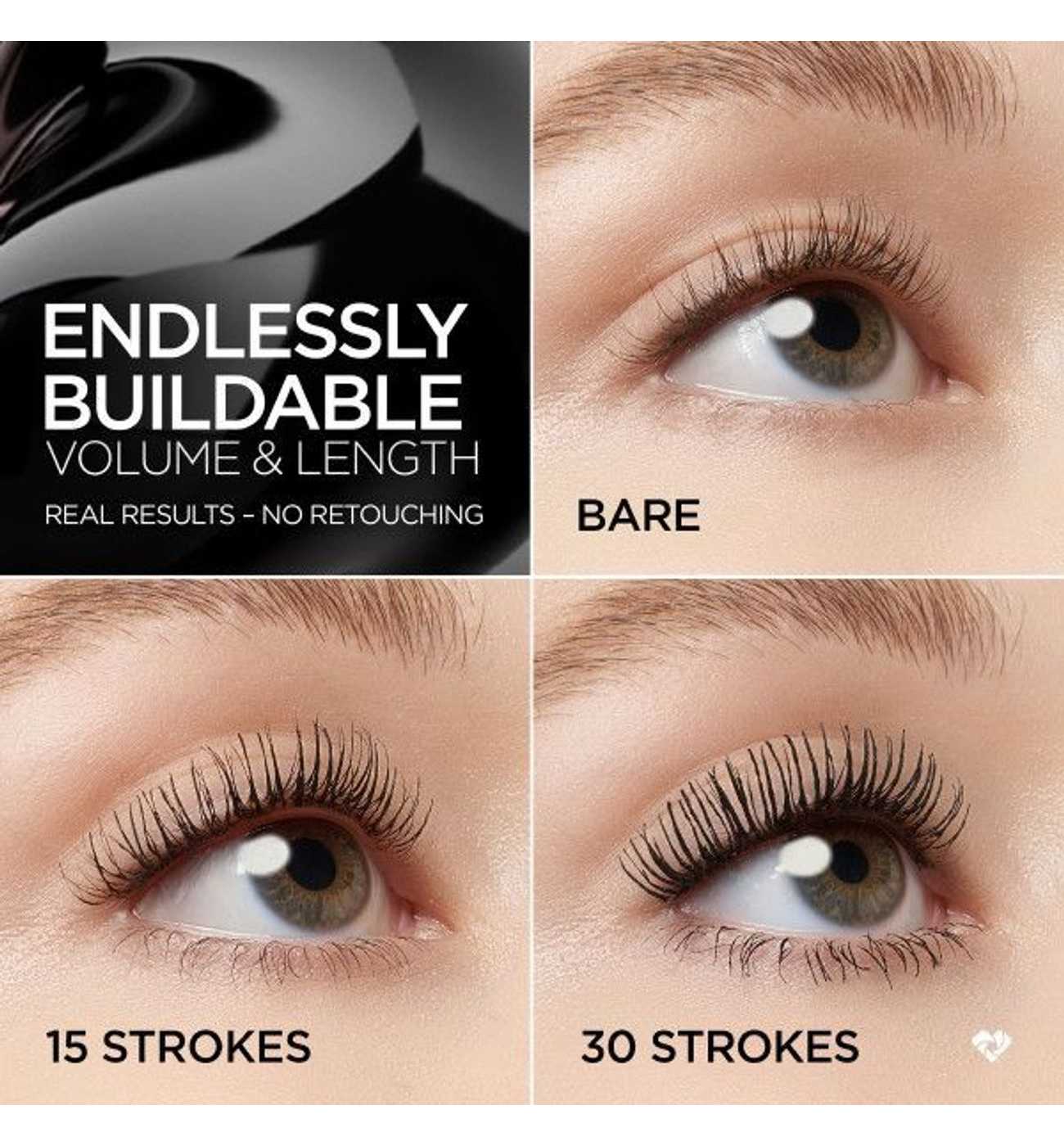 L'Oréal Paris Paradise Big Deal Mascara - Blackest Black; image 3 of 4