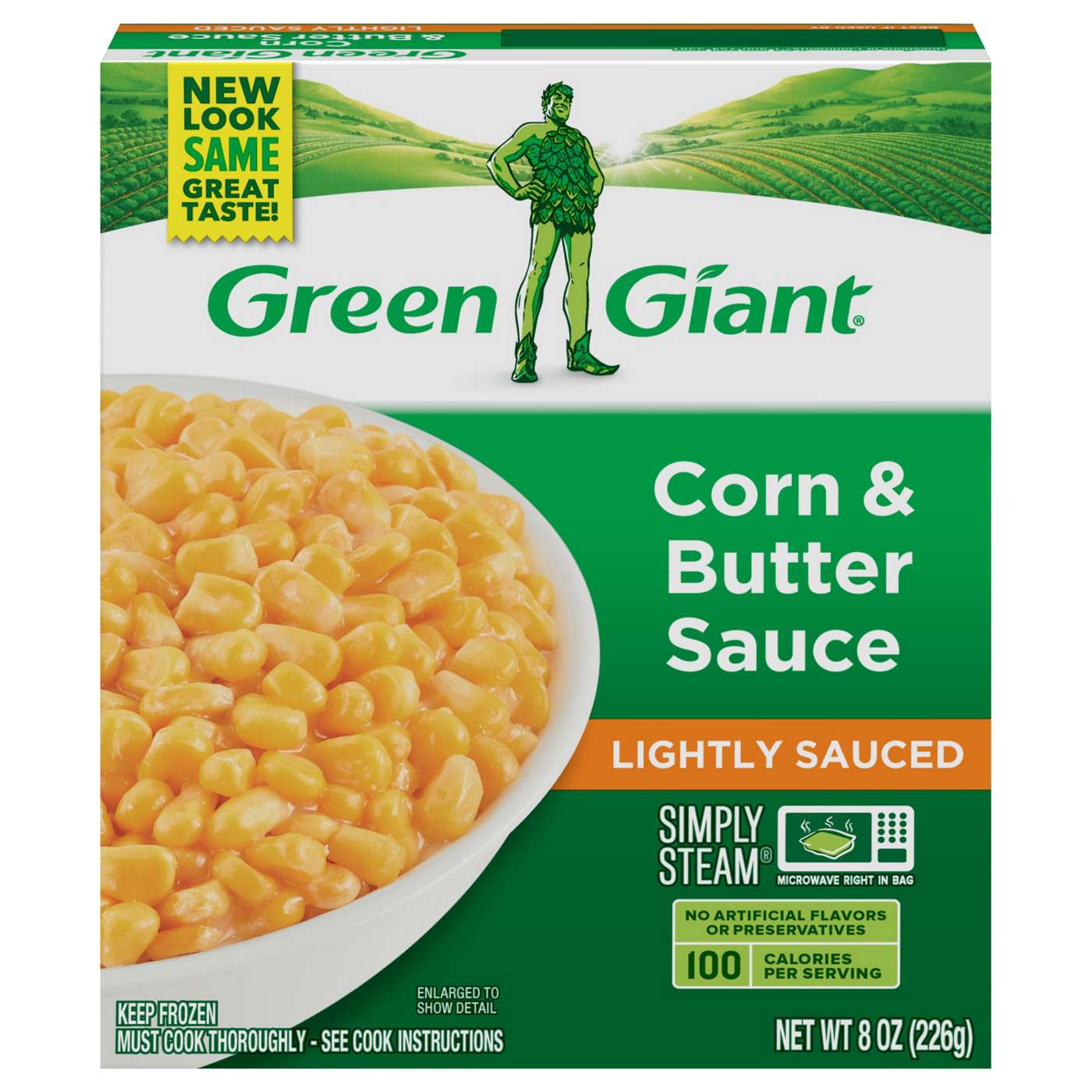 Green Giant Simply Steam Corn & Butter Sauce; image 1 of 2