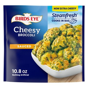 Birds Eye Steamfresh Frozen Sauced Cheesy Broccoli