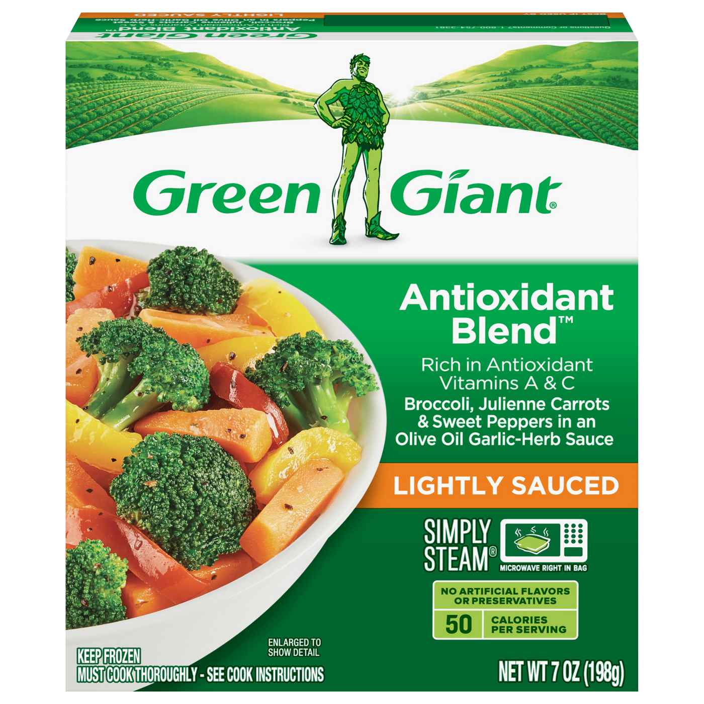 Green Giant Simply Steam Antioxidant Blend Lightly Sauced; image 1 of 2