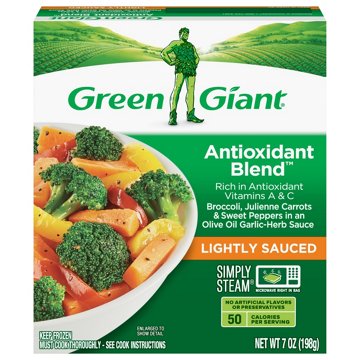 Green Giant Simply Steam Simply Steam Lightly Sauced Antioxidant Blend - Broccoli, Carrots & Peppers
