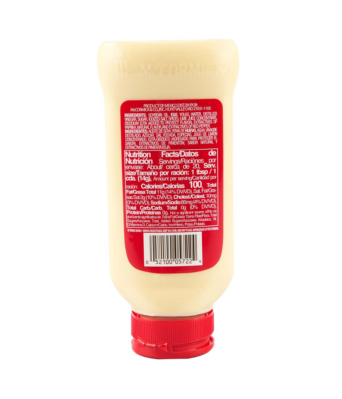 McCormick Mayonnaise with Lime Juice; image 2 of 2