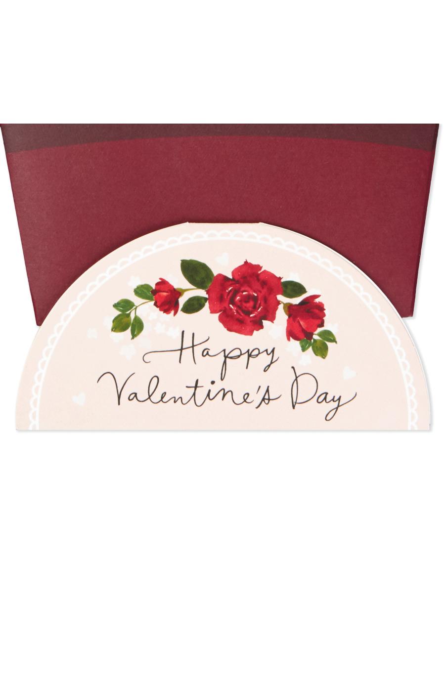 Hallmark Paper Wonder Pop Up Valentines Day Card, Displayable Bouquet (Today, Tomorrow, Always), S2; image 3 of 4