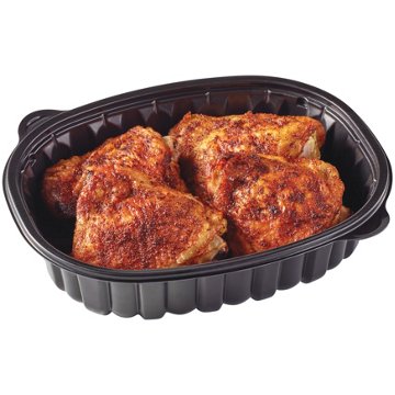 H-E-B Natural Seasoned Bone-in Chicken Thighs (Sold Hot)