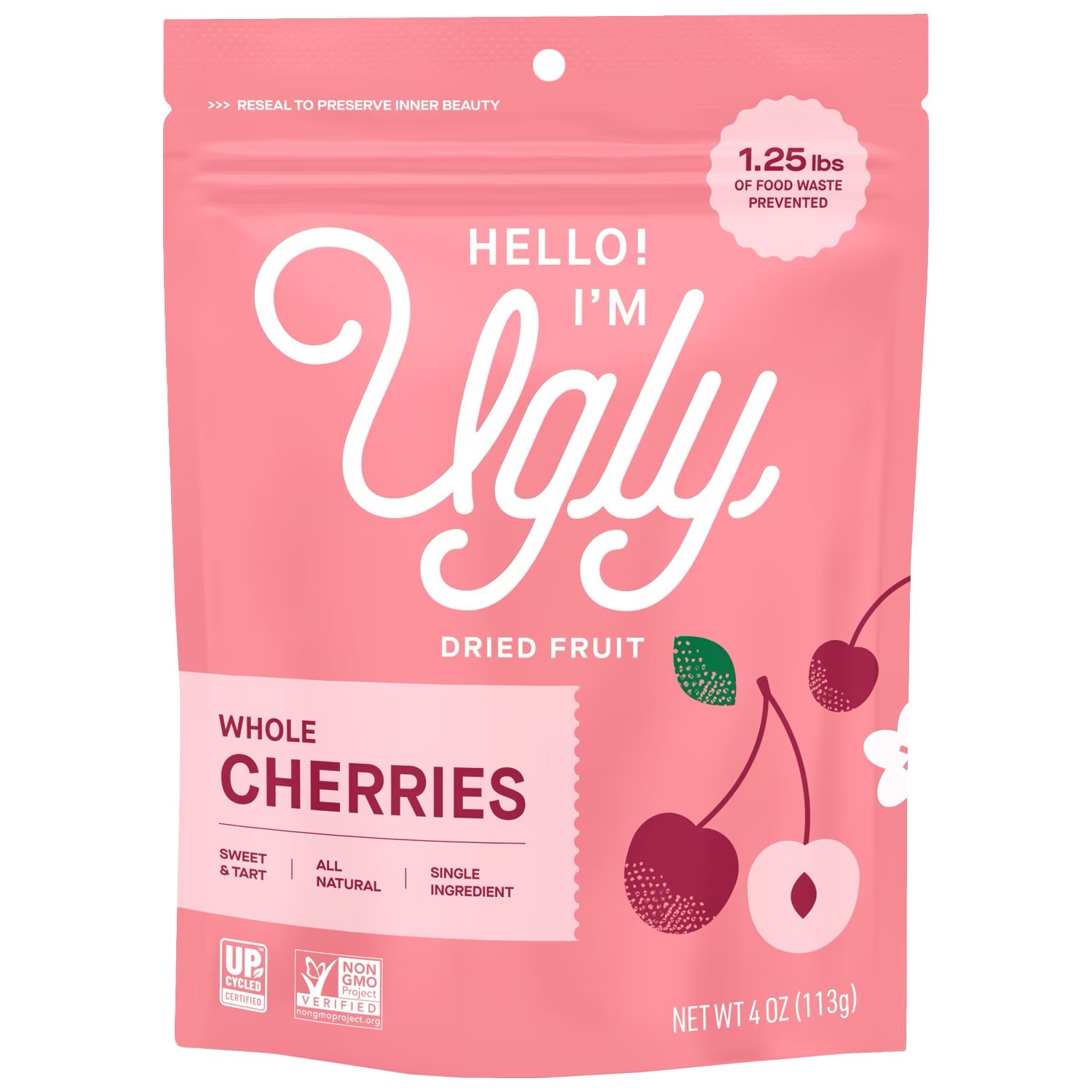 Hello I'm Ugly Dried Whole Cherries, 4 oz | Central Market - Really ...