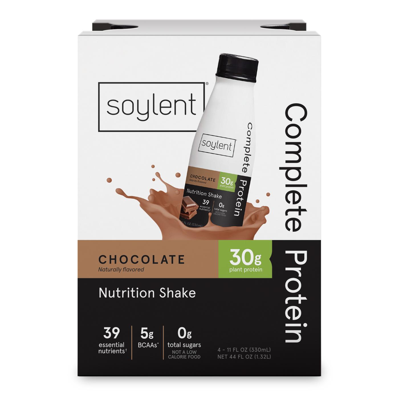 Soylent Complete Protein Nutrition Shake - Chocolate; image 1 of 5