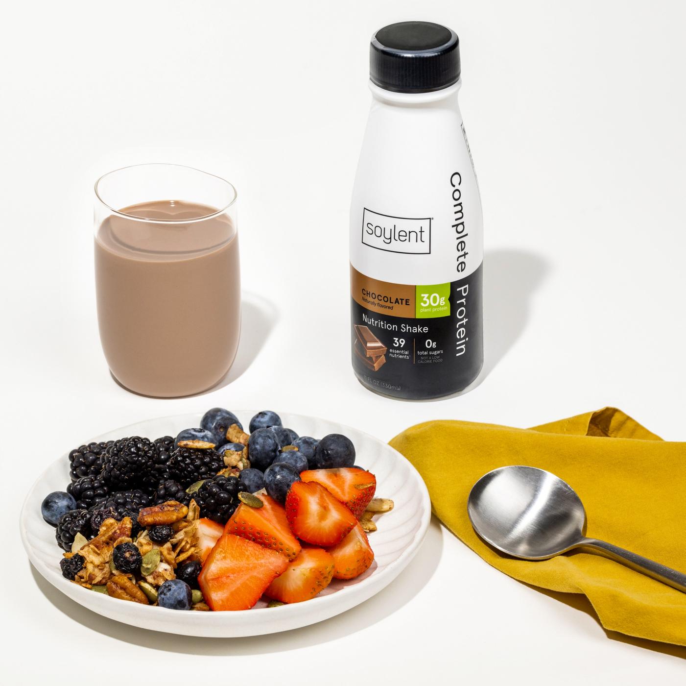 Soylent Complete Protein Nutrition Shake - Chocolate; image 2 of 5