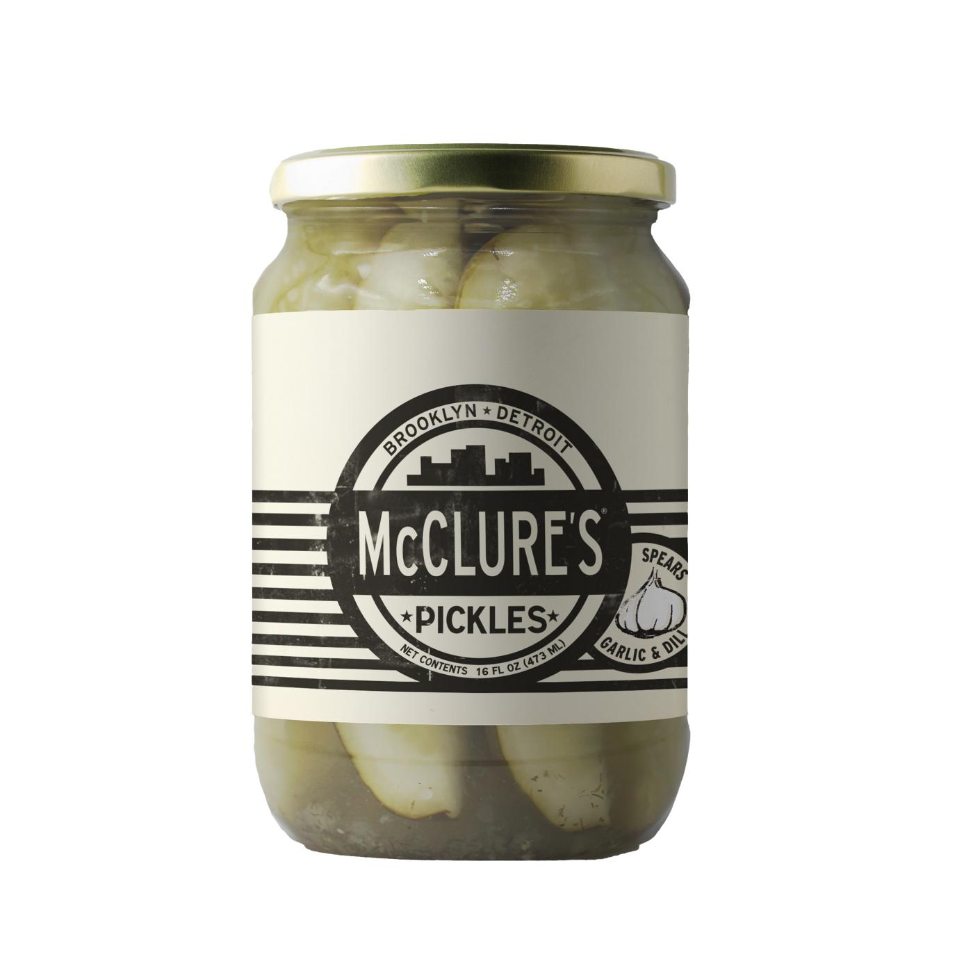 McClure's Pickle Spears - Garlic Dill; image 1 of 3