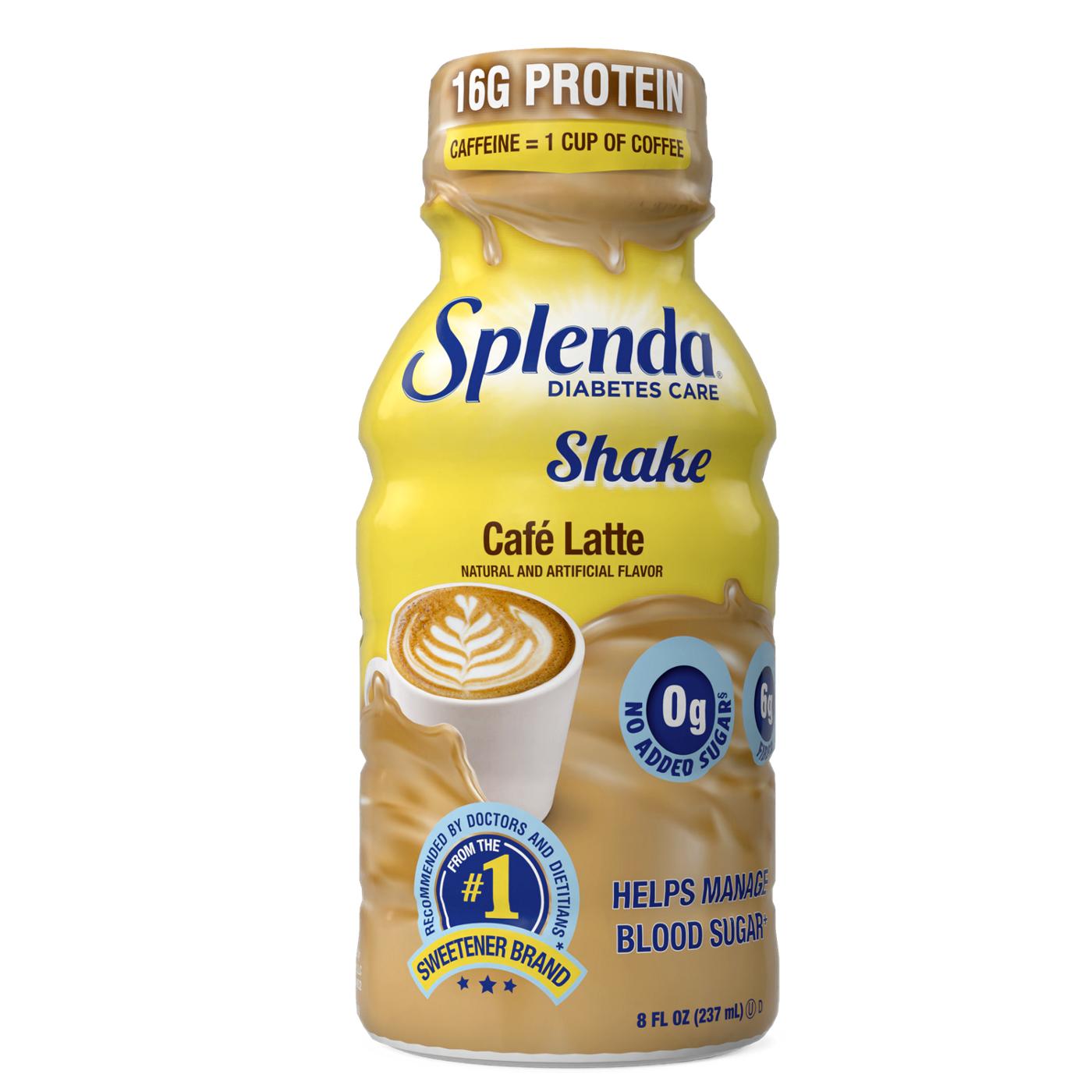 Splenda Diabetes Care Shake - Cafe Latte; image 2 of 5