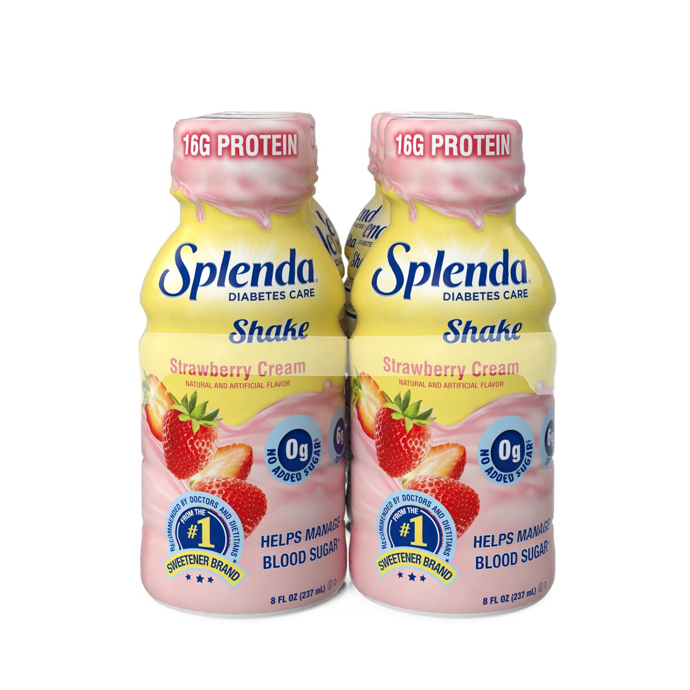 Splenda Diabetes Care Shake - Strawberry Cream; image 2 of 4