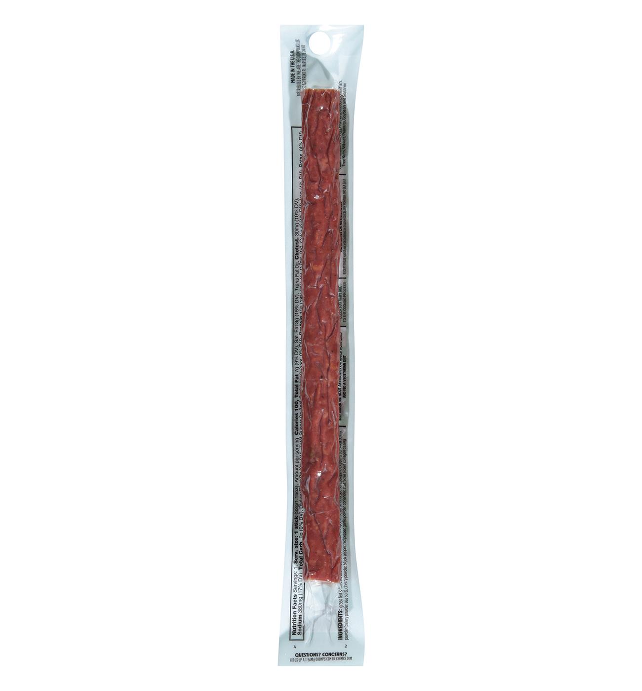 Chomps 10g Protein Beef Jerky Meat Stick - Jalapeño; image 3 of 4