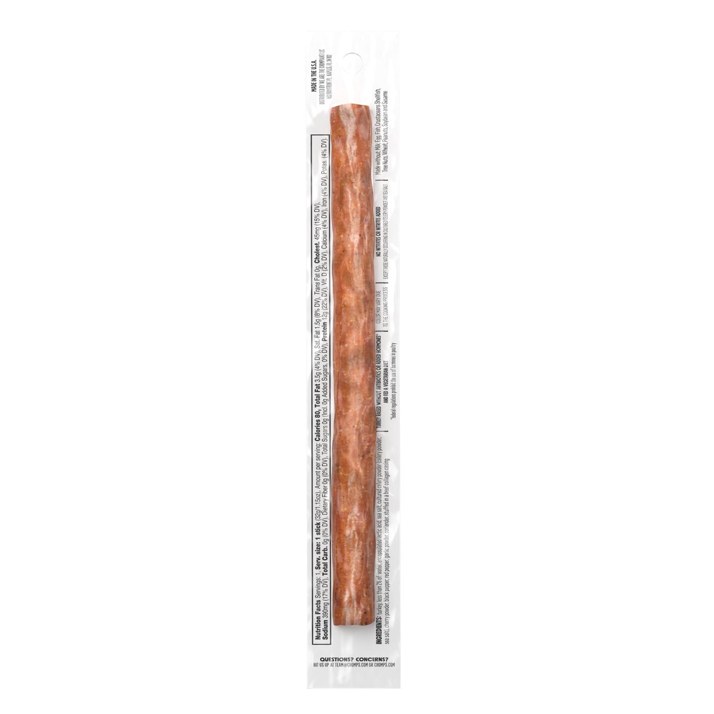 Chomps 12g Protein Original Turkey Jerky Meat Stick Shop Jerky at HEB