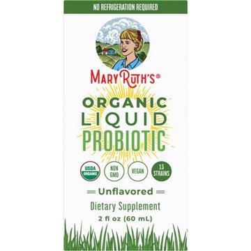 Mary Ruth's Organic Liquid Probiotic - Unflavored