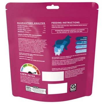 H-E-B Texas Pets Tough 'N' Stuffed Dog Chew - Bacon & Cheese, 9 ct