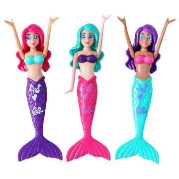 Banzai Mermaid Lagoon Splash Park, 63" x 54" x 20"