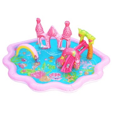 Banzai Mermaid Lagoon Splash Park, 63" x 54" x 20"