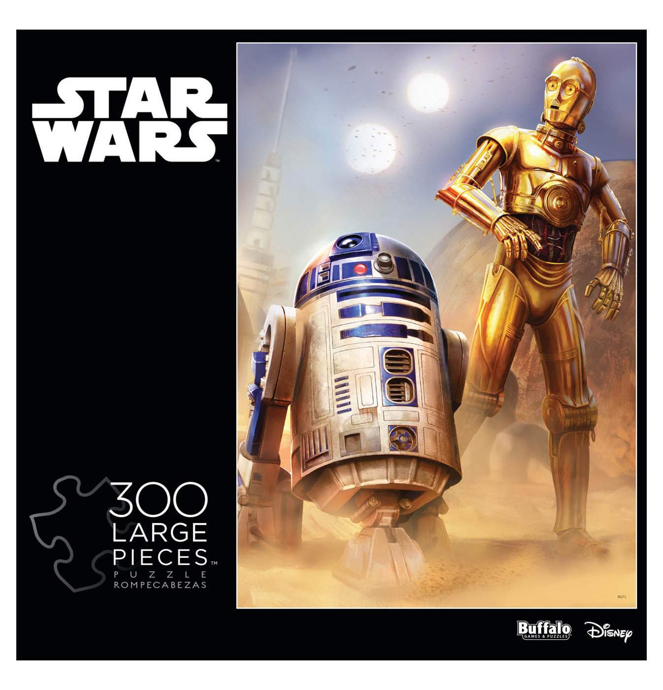 Buffalo Games Star Wars Droids at Tattoine Large Jigsaw Puzzle; image 1 of 3