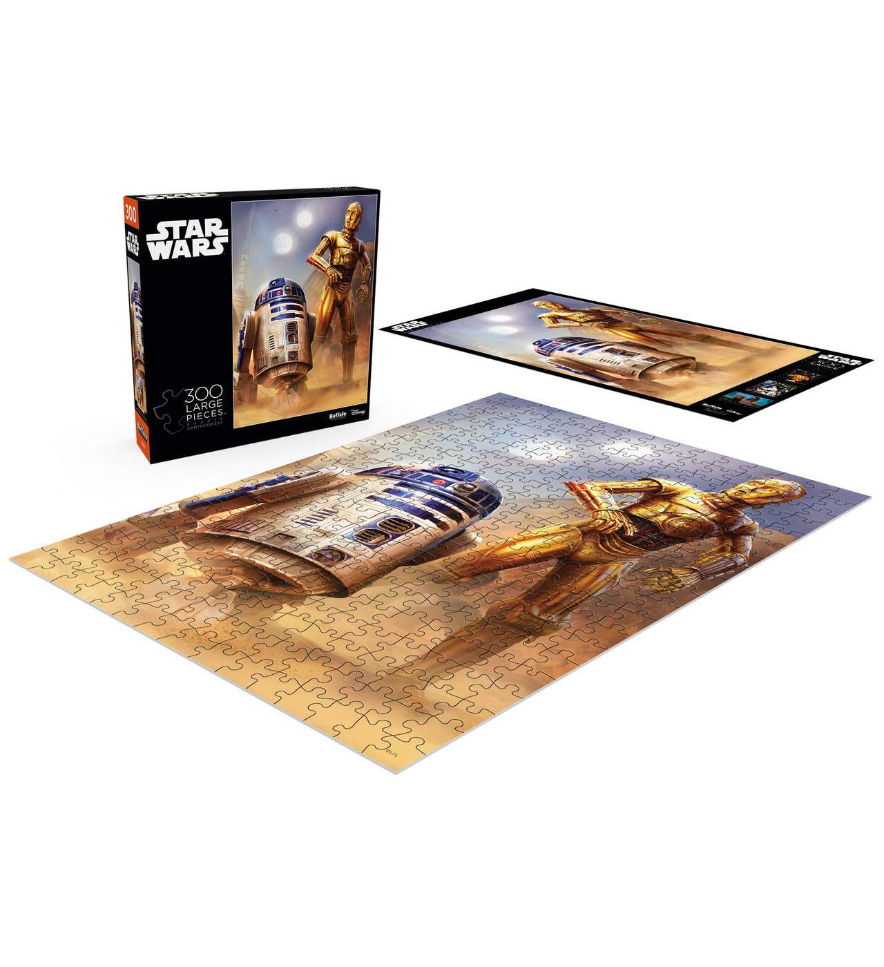 Buffalo Games Star Wars Droids at Tattoine Large Jigsaw Puzzle; image 2 of 3