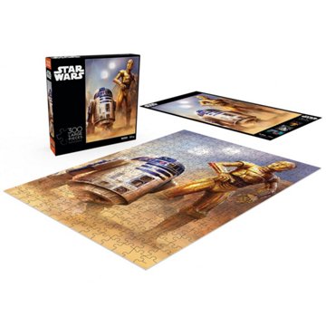 Buffalo Games Star Wars Droids at Tattoine Large Jigsaw Puzzle, 300 pc