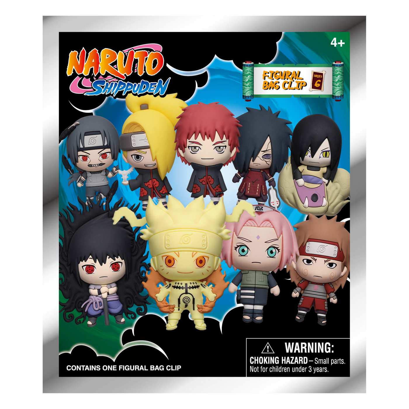 Naruto Shippuden Mystery Figural Bag Clip - Series 6; image 1 of 2