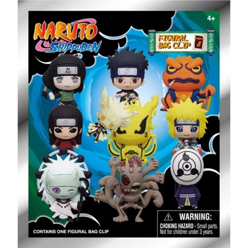 Naruto Shippuden Mystery Figural Bag Clip - Series 6