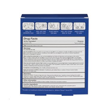 HealthWise Pain Relief Lidocaine Patch, 6 ct