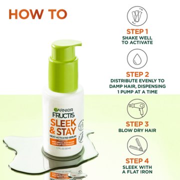 Fructis Sleek & Stay Sleek & Stay Leave-In Serum