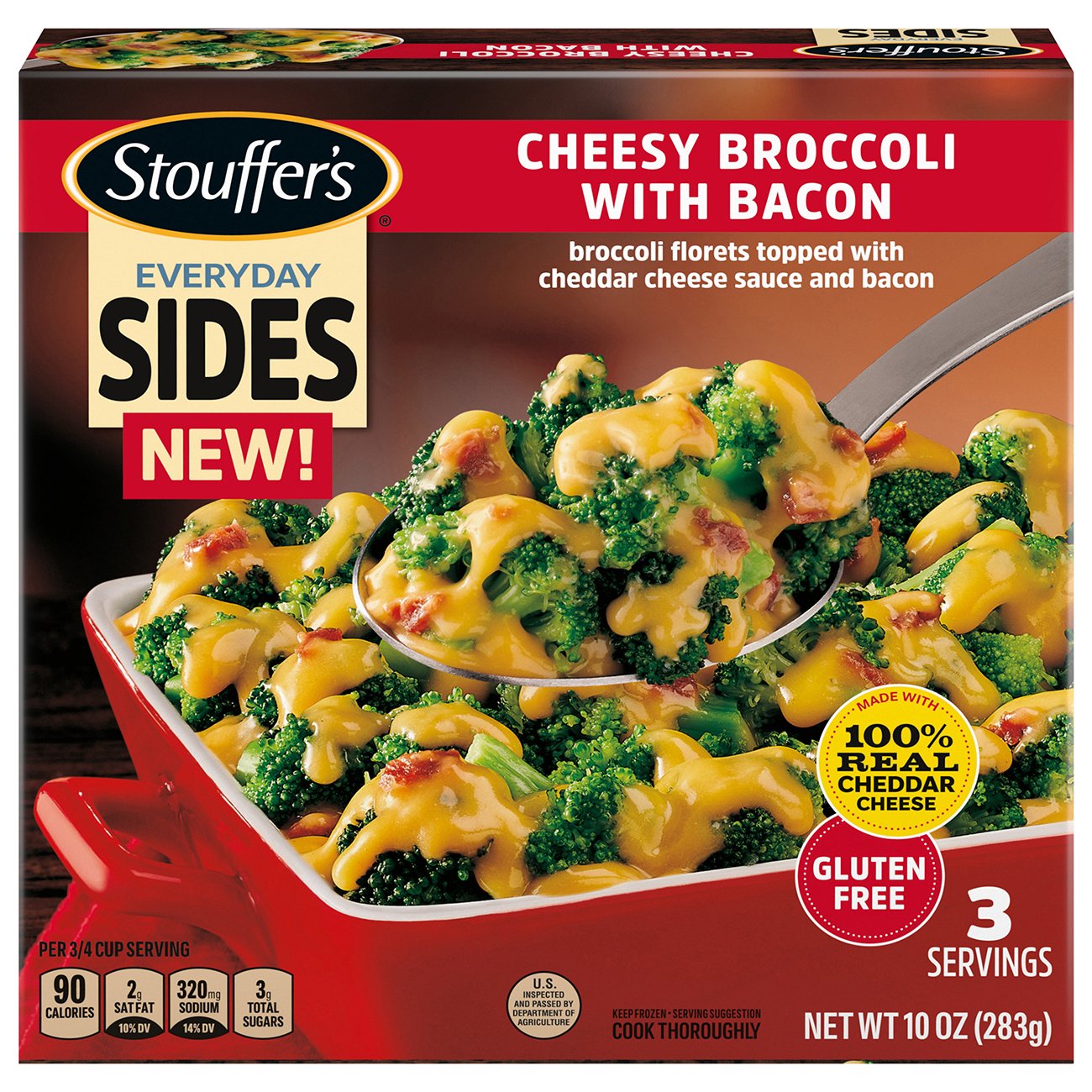 Stouffer's Everyday Sides Cheesy Broccoli & Bacon - Shop Entrees ...