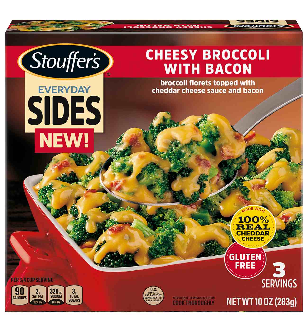 Stouffer's Everyday Sides Cheesy Broccoli & Bacon; image 1 of 4