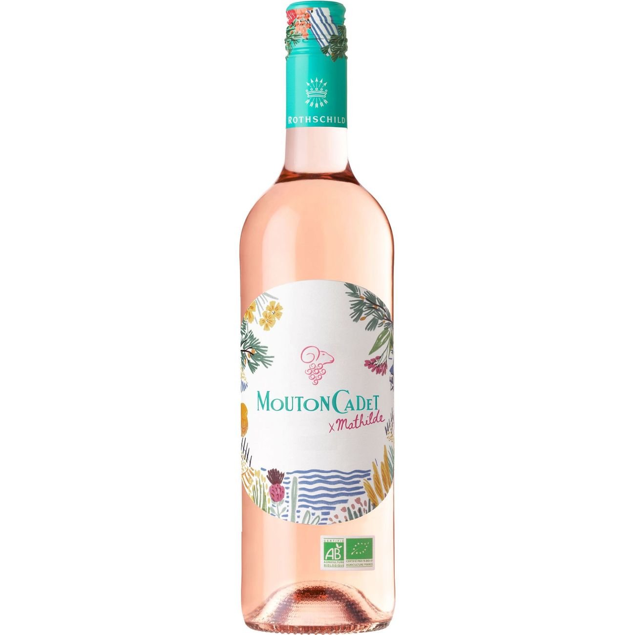 Mouton Cadet x Mathilde Organic Rose Wine - Shop Wine at H-E-B