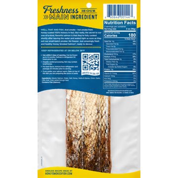 Honey Smoked Fish Co. Original Honey Smoked Salmon, 6 oz