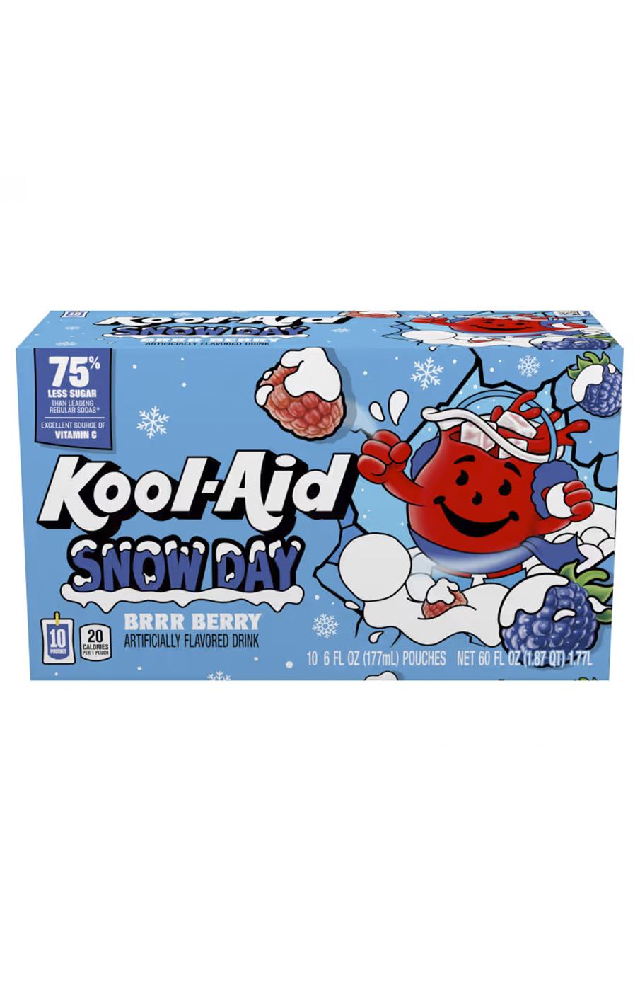 Kool-Aid Jammers Snow Day Brrr Berry 6 oz Pouches; image 1 of 2