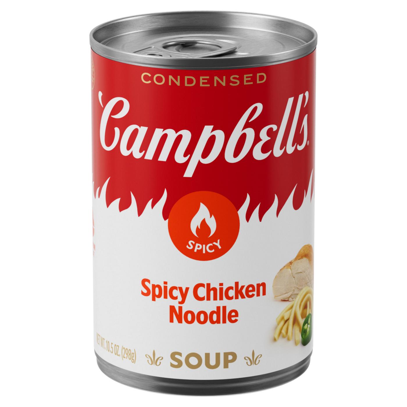 Campbell's Condensed Spicy Chicken Noodle Soup; image 1 of 6